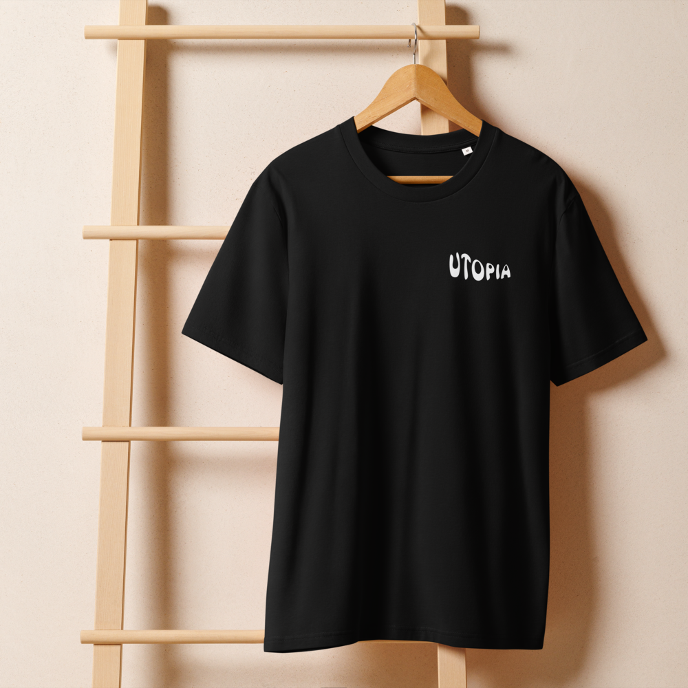 Adult Black Utopia Short Sleeve Shirt